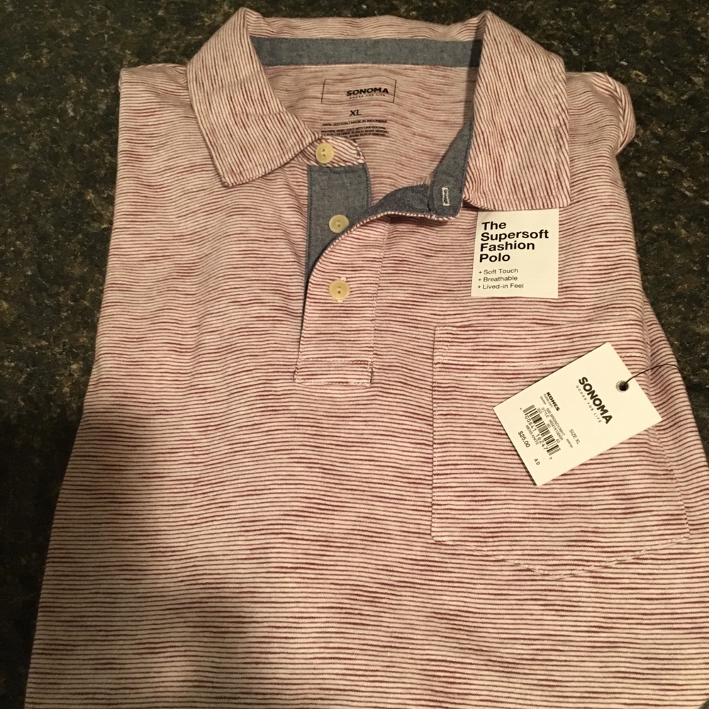 Men’s Sonoma 3  button down shirt NWT